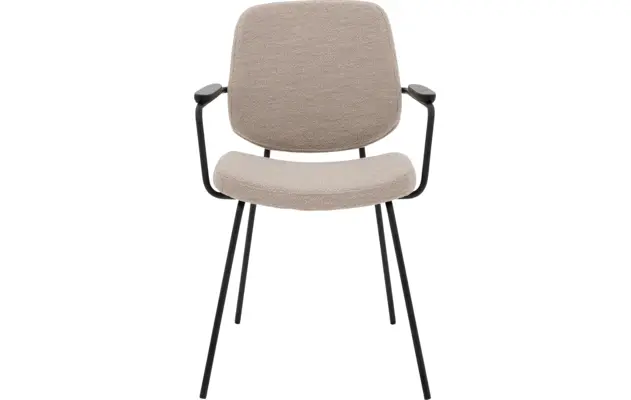 Goossens eetkamerstoel hjalmar beige stof - 8213334-03 2